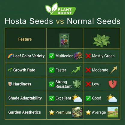 Nasiona hosty Royal Leaf