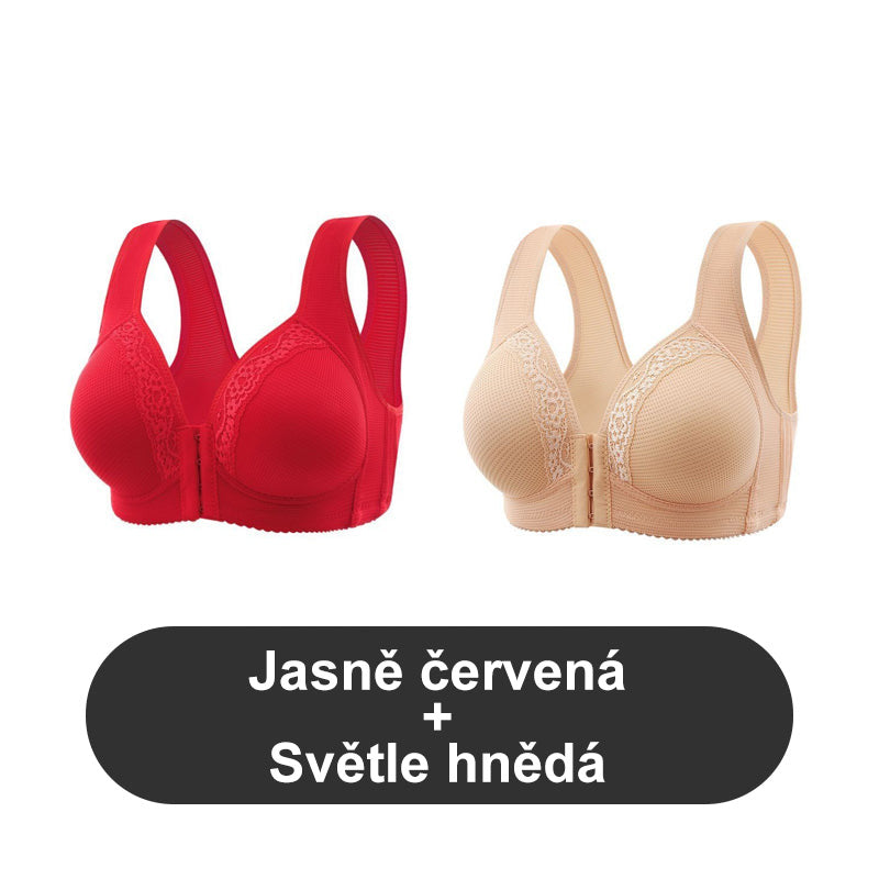 Oddychający - biustonosz plus size bez stalowego pierścienia [1+1 gratis].