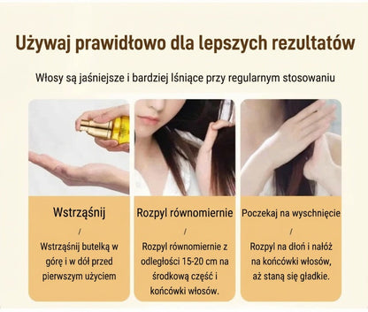 🌷Aromatyczna mgiełka olejkowa do włosów – rozwiązanie problemu puszenia się i rozdwojonych końcówek