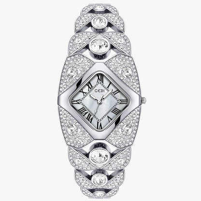 Callie | Damski zegarek 2025 Elegancja z lekką, diamentową obudową i wodoodporną konstrukcją