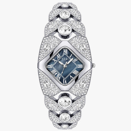 Callie | Damski zegarek 2025 Elegancja z lekką, diamentową obudową i wodoodporną konstrukcją