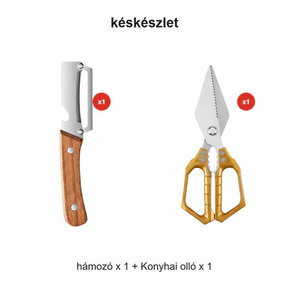 Wielofunkcyjne wytrzymałe nożyce kuchenne