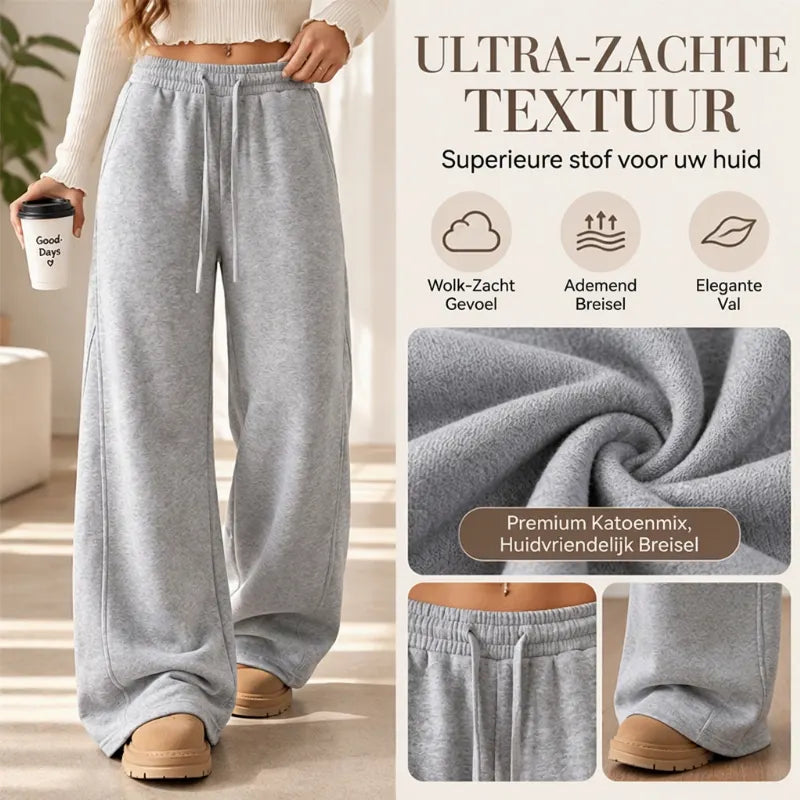 Wygodne, luźne i przytulne spodnie treningowe damskie
