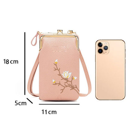 🔥👛Portfel na telefon komórkowy dla kobiet noszony na ukos🌸