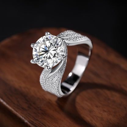 💖(OSTATNI DZIEŃ WYPRZEDAŻY - 80% ZNIŻKI) Pierścionek z diamentem Magnetology Moissanite DIYSTARTM 💍