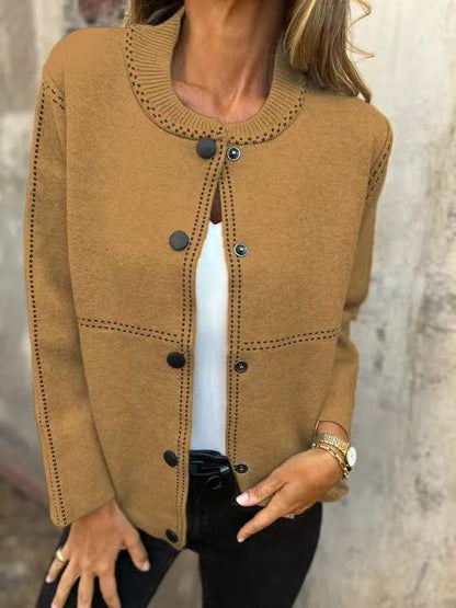 🌸Specjalne oferty wiosenne💐 Damski sweter kardigan zapinany na guziki