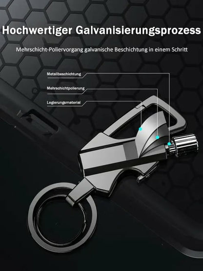 🔥Wielofunkcyjny brelok z otwieraczem do butelek, wielokrotnego użytku🔥Twoje narzędzie do codziennej produktywności