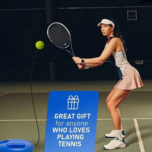 🎾Deska do ćwiczeń tenisowych — automatyczne odbijanie, przenośna konstrukcja, odpowiednia dla graczy na każdym poziomie zaawansowania ✨