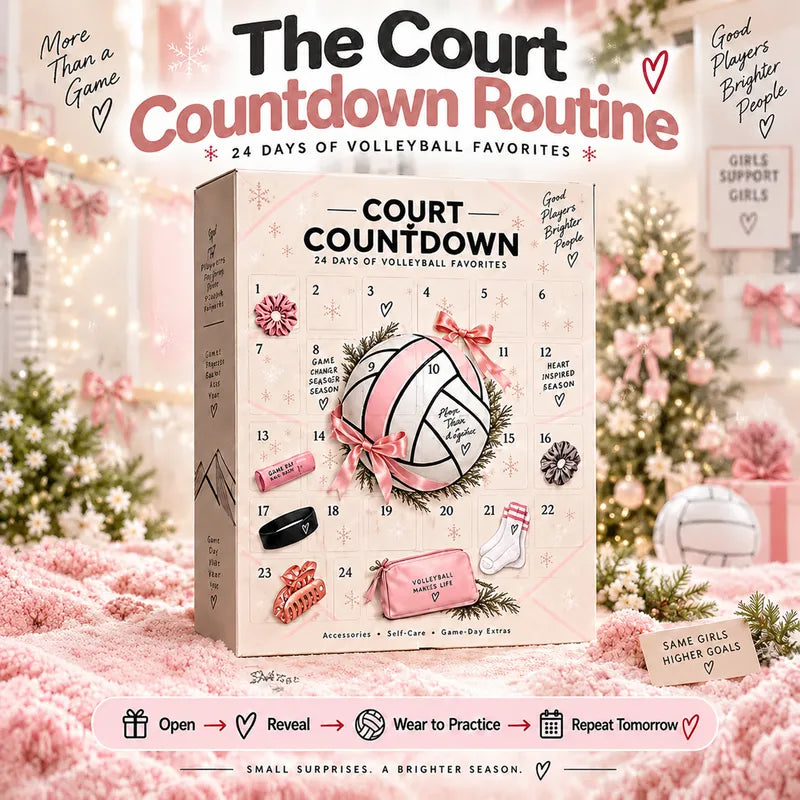 🏐 24 dni. 24 niespodzianki. Jedne święta z obsesją na punkcie siatkówki. — 2026 Court Countdown Mystery Box【2D flat】
