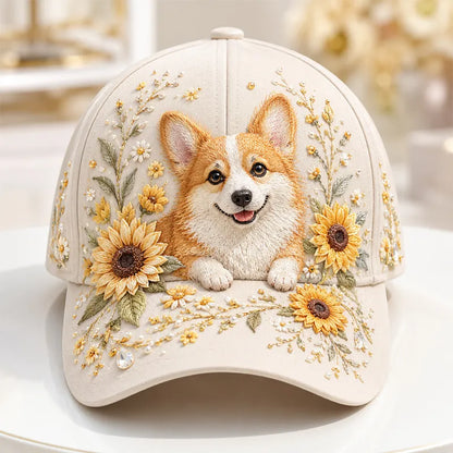 🔥 Ostatni dzień 49% zniżki – ✨ Czapka z haftem 3D Highland Cow