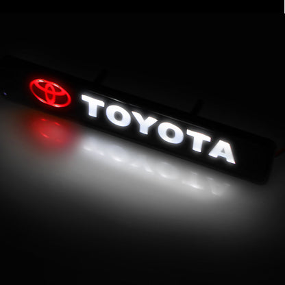 Gorąca wyprzedaż ✨50% zniżki ✨Stylowa, klimatyczna lampa LED z logo na środkową osłonę chłodnicy samochodu