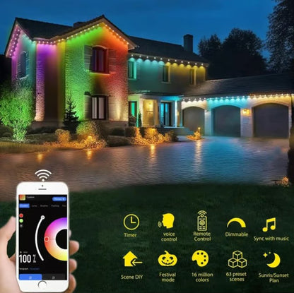 ⏰Ostatni dzień wyprzedaży🌈Inteligentne tęczowe światło zewnętrzne LED Permanent
