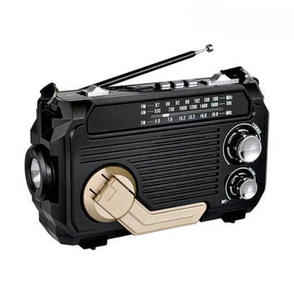 Ręczne radio z funkcją ładowania awaryjnego