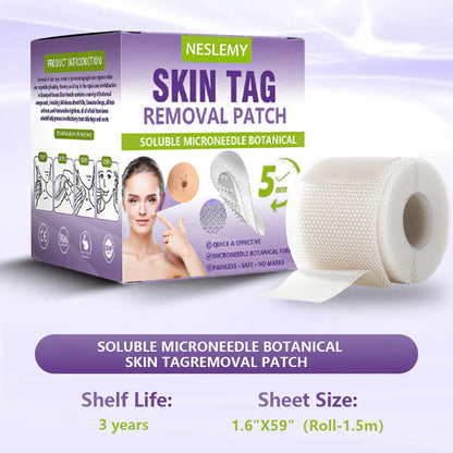 🌿NESLEMY® Rozpuszczalny plaster botaniczny z mikronakłuwaczami do usuwania narośli skórnych