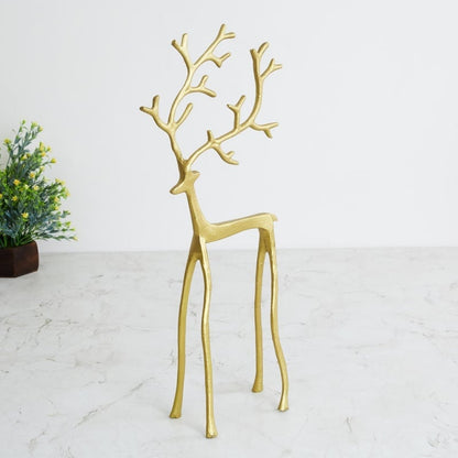🎅Bestseller świąteczny 🦌 Czarna figurka renifera, dekoracja świąteczna