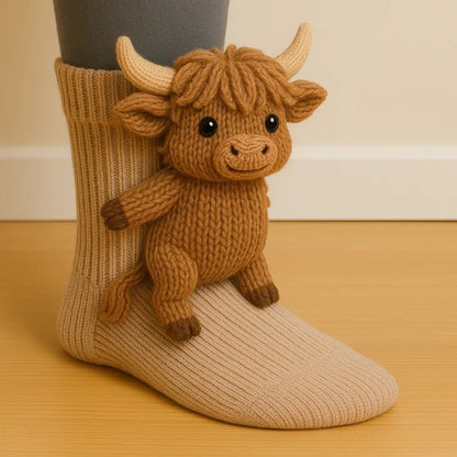🔥Gorąca wyprzedaż! Najlepiej sprzedające się skarpetki w zwierzęce wzory🧦