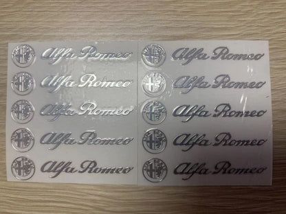 GORĄCA WYPRZEDAŻ🎉50% TANIEJ🎉Kreatywne naklejki samochodowe 3D z folii aluminiowej🔥10 SZT🔥