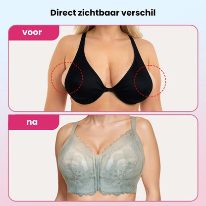 Biustonosz Comfort Zip | Biustonosz zapinany z przodu z technologią TrioLift