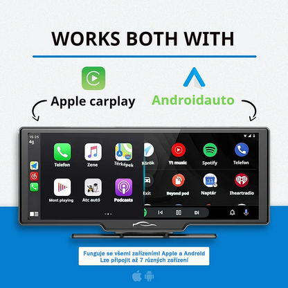 Inteligentny system audio i wideo w postaci tabletu samochodowego (model Pro MaxTM 2025).