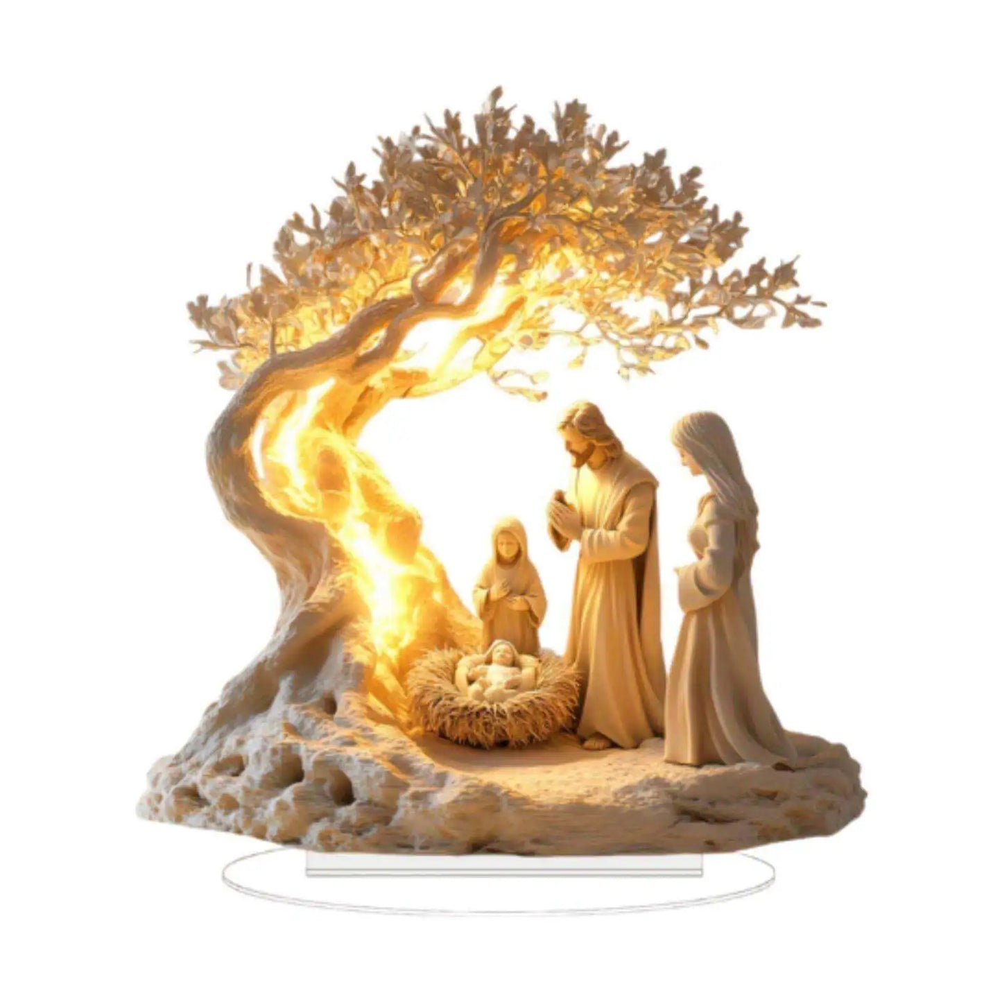 Lampa szopkowa na Świętą Noc