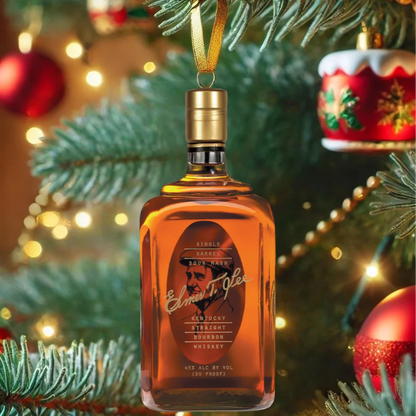 Piwo, whisky, butelka, świąteczne pudełko niespodzianka.