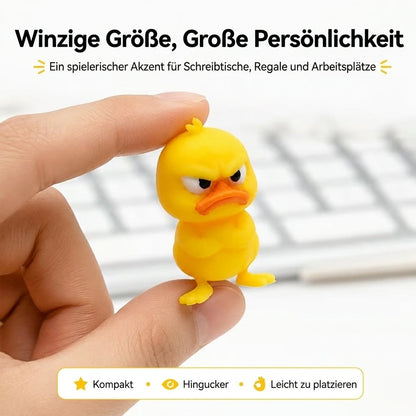 😠 Figurka Angry Duck Desk – Dodaj odrobinę zawadiackiego charakteru swojemu biurku! 🐥