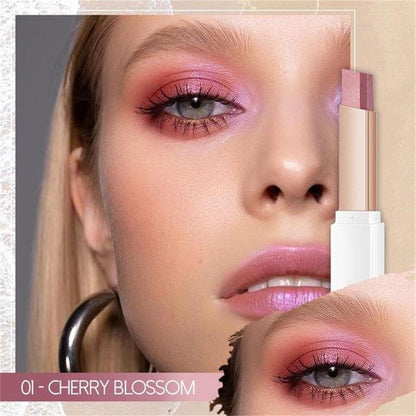 ✨2 w 1 mieszany cień do powiek w sztyfcie – perfekcyjny makijaż oczu