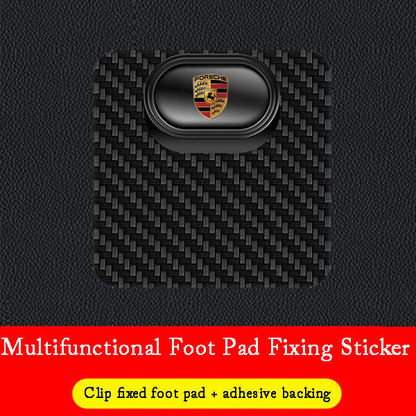 🎉HOT SALE 🎉Multifunctional Carbon Fiber Car Mat Fixing Buckle✨8 Pcs✨