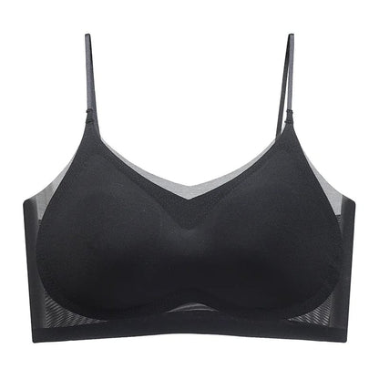 【M-4XL】❄️Prosty, ultracienki, aksamitny biustonosz w dużym rozmiarze
