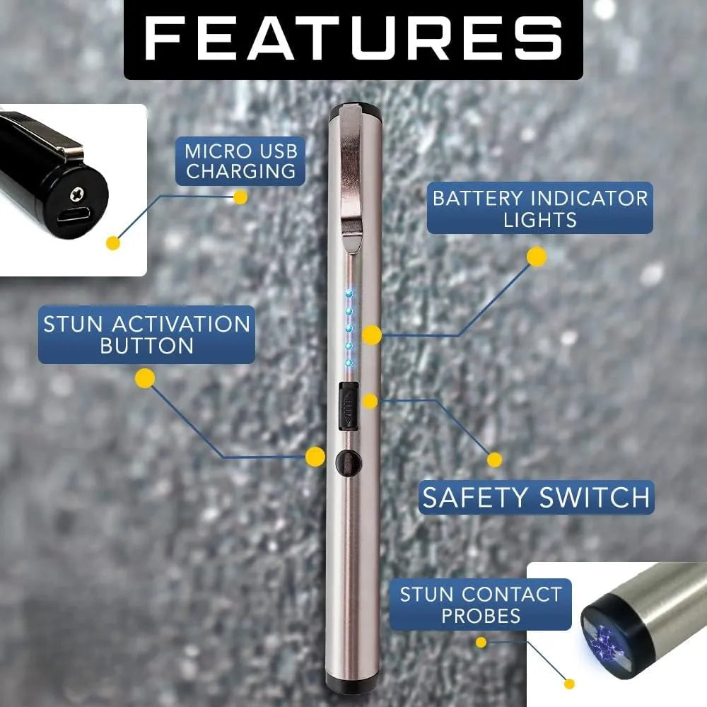 🔥 SUPTRUCKTM DefenPro 32 000 000 Stun Pen