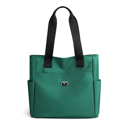 🔥Wodoodporna nylonowa torba na ramię o dużej pojemności i wielu kieszeniach👜