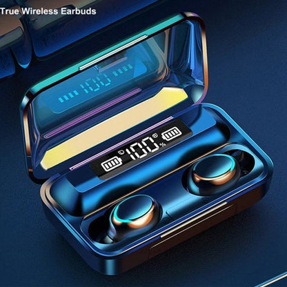Zestaw słuchawkowy Bluetooth z ładowarką (etui ładujące) IOS / ANDROID