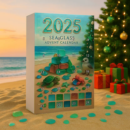 🌊✨Akrylowy kalendarz adwentowy z efektem choinki 🎄❄️