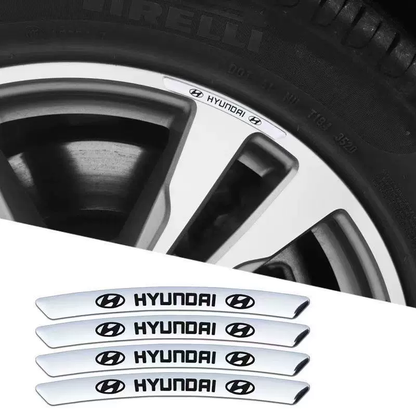 Gorąca wyprzedaż ✨50% zniżki ✨Naklejka 3D na felgę metalową z motywem osobowości (4 szt.)