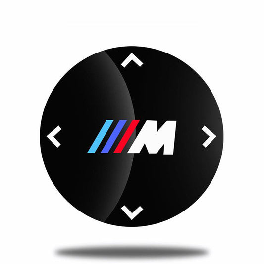 Naklejka dekoracyjna na gałkę multimedialną BMW