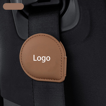 Regulator pasów bezpieczeństwa LuxeHold – skóra bydlęca premium i personalizacja logo