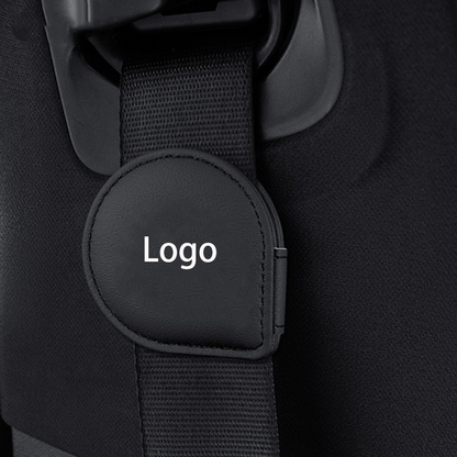 Regulator pasów bezpieczeństwa LuxeHold – skóra bydlęca premium i personalizacja logo