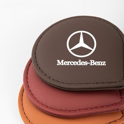 Regulator pasów bezpieczeństwa LuxeHold – skóra bydlęca premium i personalizacja logo