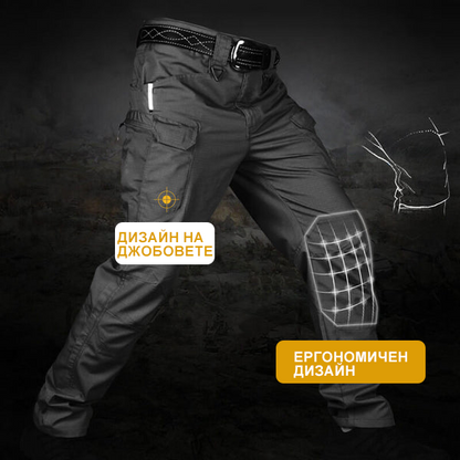 Męskie wodoodporne zimowe spodnie taktyczne typu Soft Shell