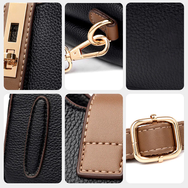 👜Damska torba kubełkowa Fashion Forward