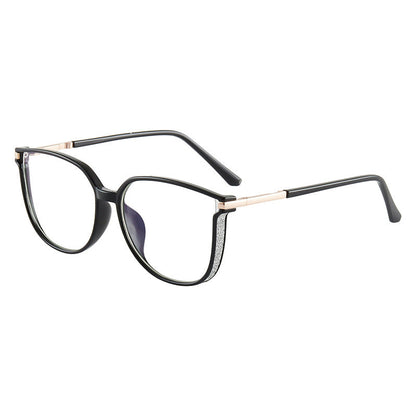 ✨Modne damskie okulary HD z dużą ramką chroniące przed niebieskim światłem-TAB