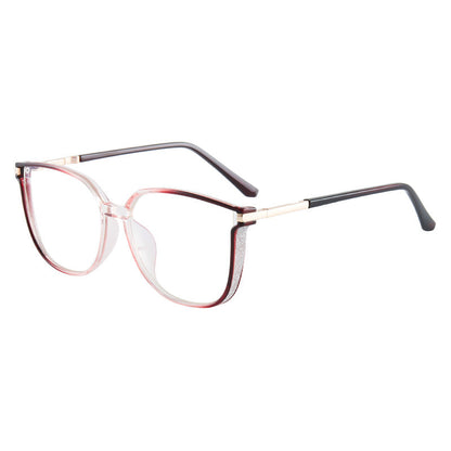 ✨Modne damskie okulary HD z dużą ramką chroniące przed niebieskim światłem-TAB