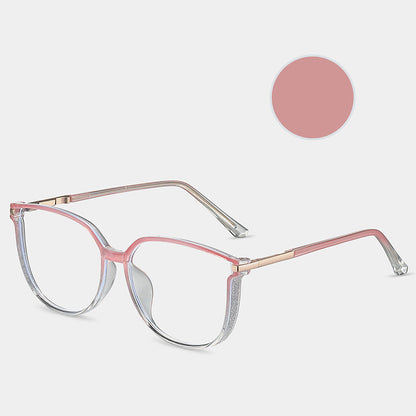 ✨Modne damskie okulary HD z dużą ramką chroniące przed niebieskim światłem-TAB