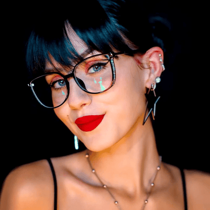 ✨Modne damskie okulary HD z dużą ramką chroniące przed niebieskim światłem