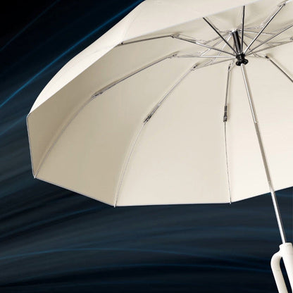 ☂️✨ Parasol z odblaskowymi paskami bezpieczeństwa! Odwrotne rozszerzanie i kurczenie bez rozpryskiwania wody, dobra widoczność w słabo oświetlonych miejscach.