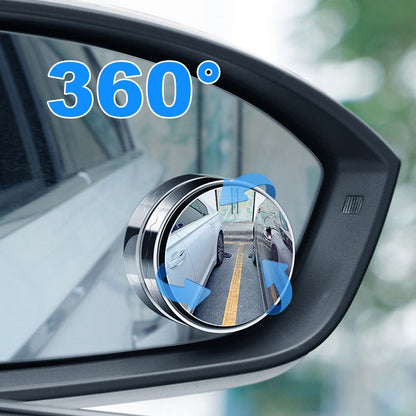 👍Zwiększ bezpieczeństwo jazdy🚗Samochodowe lusterko martwego pola z przyssawką