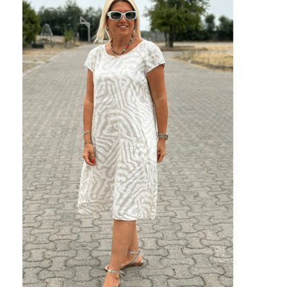 🎁2025 Bohemian Vintage drukowane sukienki casualowe👗