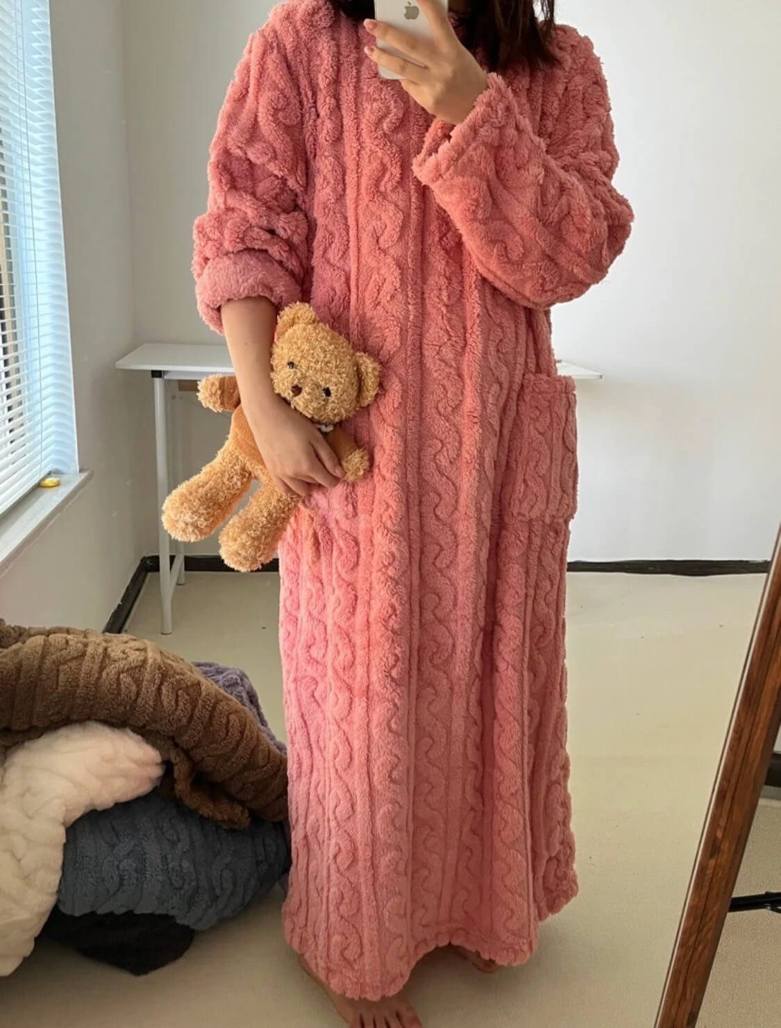 ❄️⏰Bielizna zimowa Coral Fleece