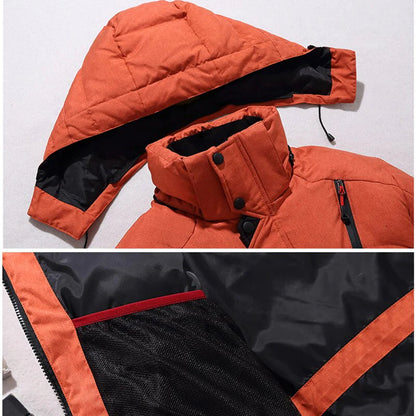 🔥Męski zimowy ciepły płaszcz puchowy🧥