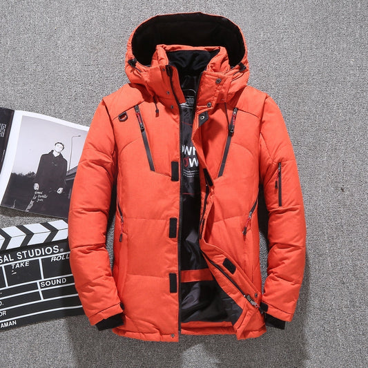 🔥Męski zimowy ciepły płaszcz puchowy🧥